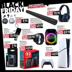 Anteprima del volantino Emisfero - Black Friday valido a partire dal 20.11.2025 | Pagina: 4 | Prodotti: Power bank, Smartphone, Red Bull, Smartwatch