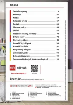 Náhled letáku ORFA nábytek katalog 2025-2026 od 01.10.2025 | Strana: 2 | Produkty: Křesla, Kancelářské židle, Postele, Nábytek