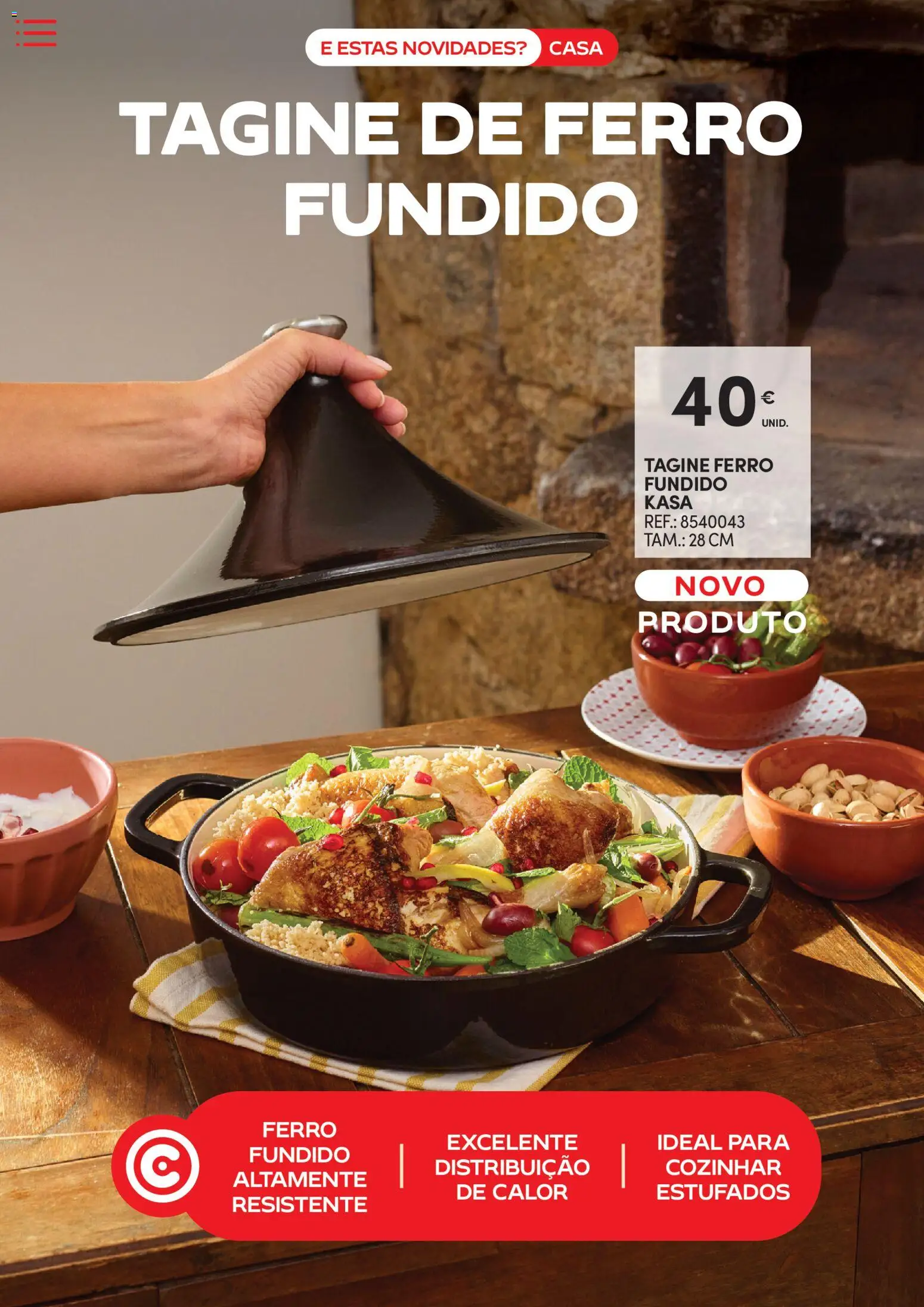 Continente - Novidades de que toda a gente gosta │ válido de 10.02.2026 | Página: 28 | Produtos: Ferro