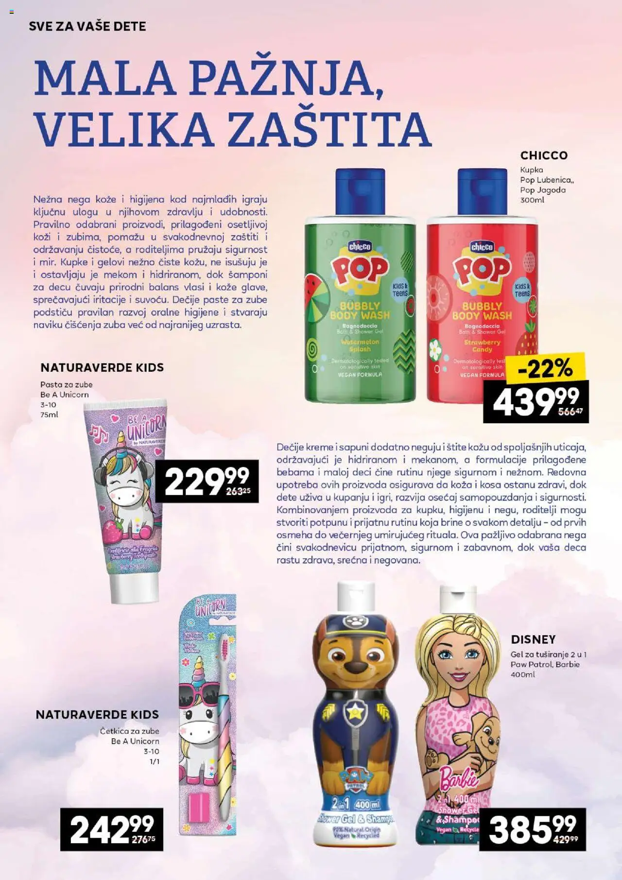 Idea katalog - važi od 02.10.2025 | Strana: 30 | Proizvode: Jagoda, Barbie, Pasta za zube, Četkica za zube