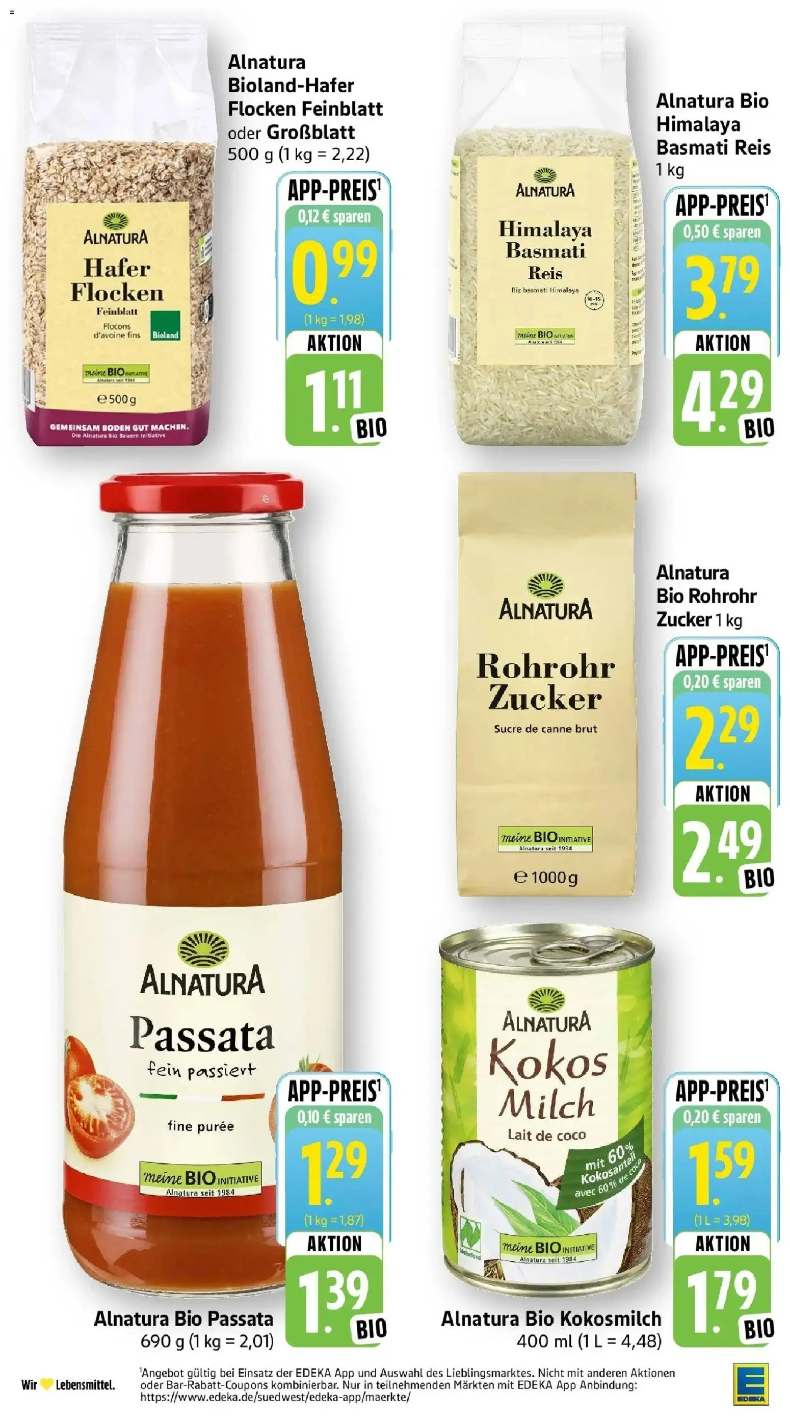 Edeka prospekt Ottersweier	 – gültig ab 19.04.2026 | Seite: 17 | Produkte: Tomaten, Zucker, Reis, Flocken