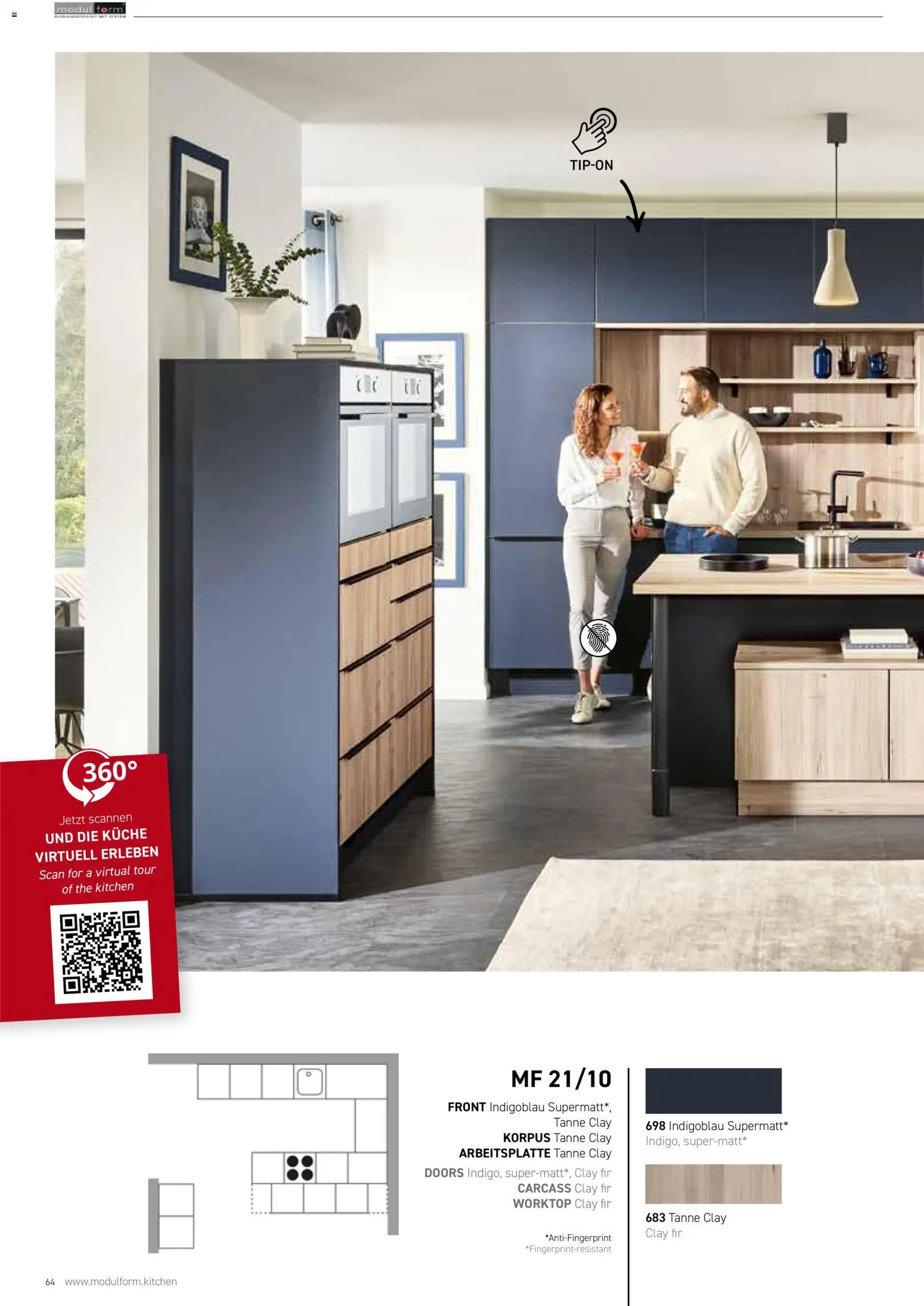 Ostermann Modulform Küchenprospekt 2026 – gültig ab 01.01.2026 | Seite: 64 | Produkte: Küche