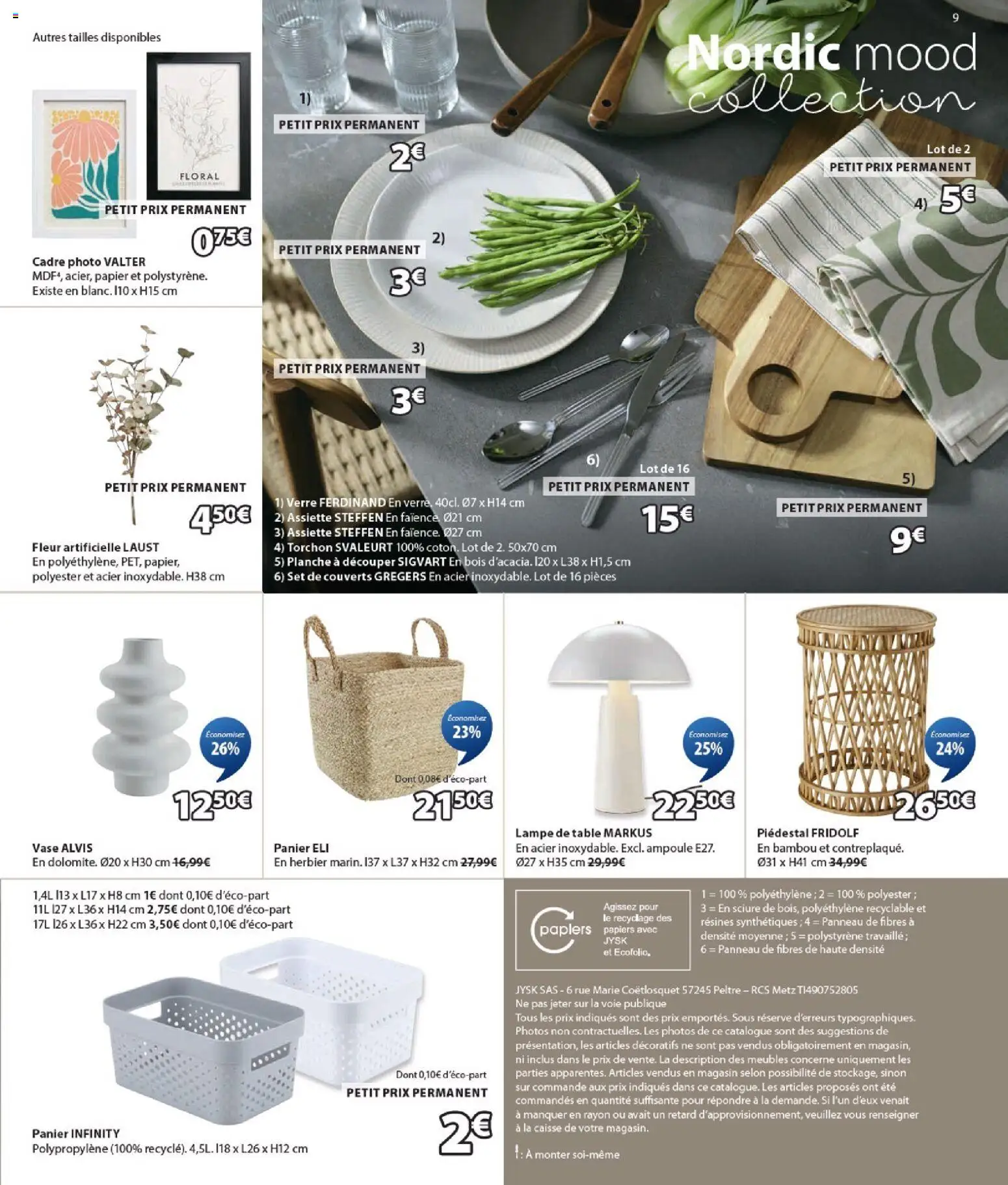 {H1} | Page: 9 | Produits: Planche à découper, Vase, Lampe, Cadre