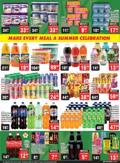 KIT KAT Cash & Carry specials catalogue – valid from 23.10.2025 | Page: 4 | Products: Pó talco, Coke, Juice, Sugar