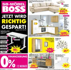 SB Möbel Boss Prospekt Neubrandenburg	 ab 13.09.2025 gültig