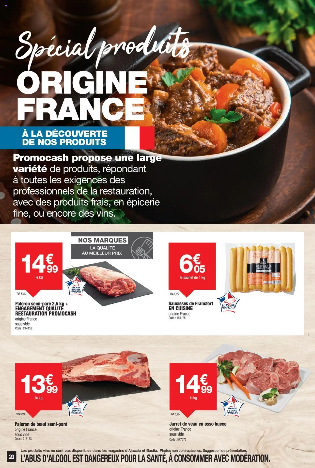  | Page: 20 | Produits: Viande, Porc, Viande bovine