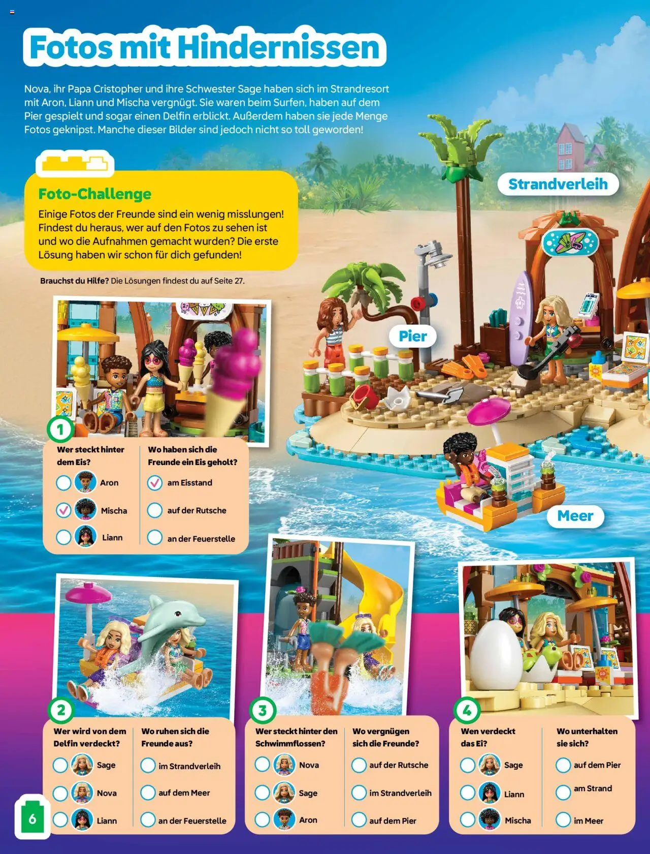 Lego The Magazine Jul-Okt 8+ gültig ab 09.07.2025 | Seite: 6 | Produkte: Eis