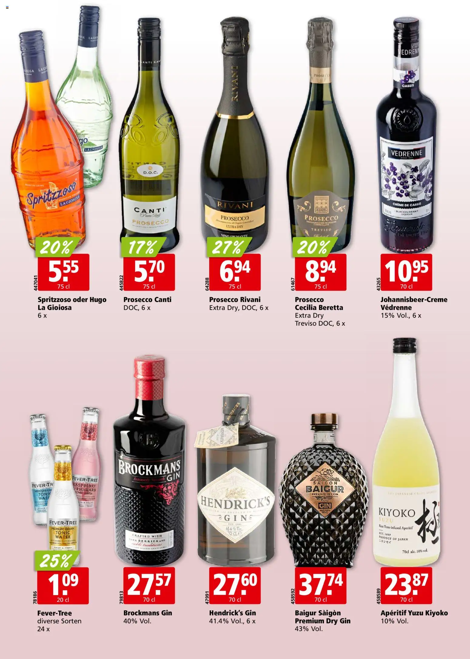 Aligro Aktionen Chavannes, Matran, Genf, Sitten – gültig ab 23.02.2026 | Seite: 34 | Produkte: Gin, Creme