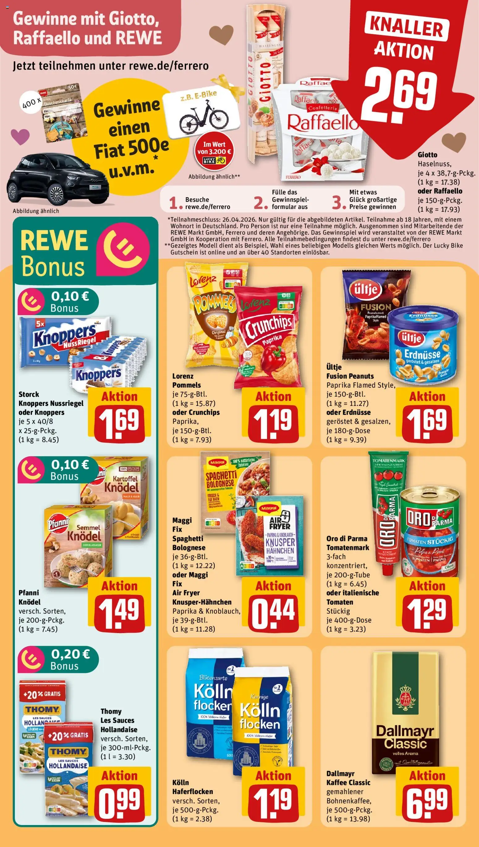 Rewe Prospekt 	 – gültig ab 13.04.2026 | Seite: 22