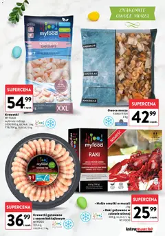 Pogląd oferty "Intermarche gazetka - Delikatesy" - ważna od 26.03.2026 | Strona: 9 | Produkty: Krewetki, Krewetki gotowane, Owoce, Owoce morza