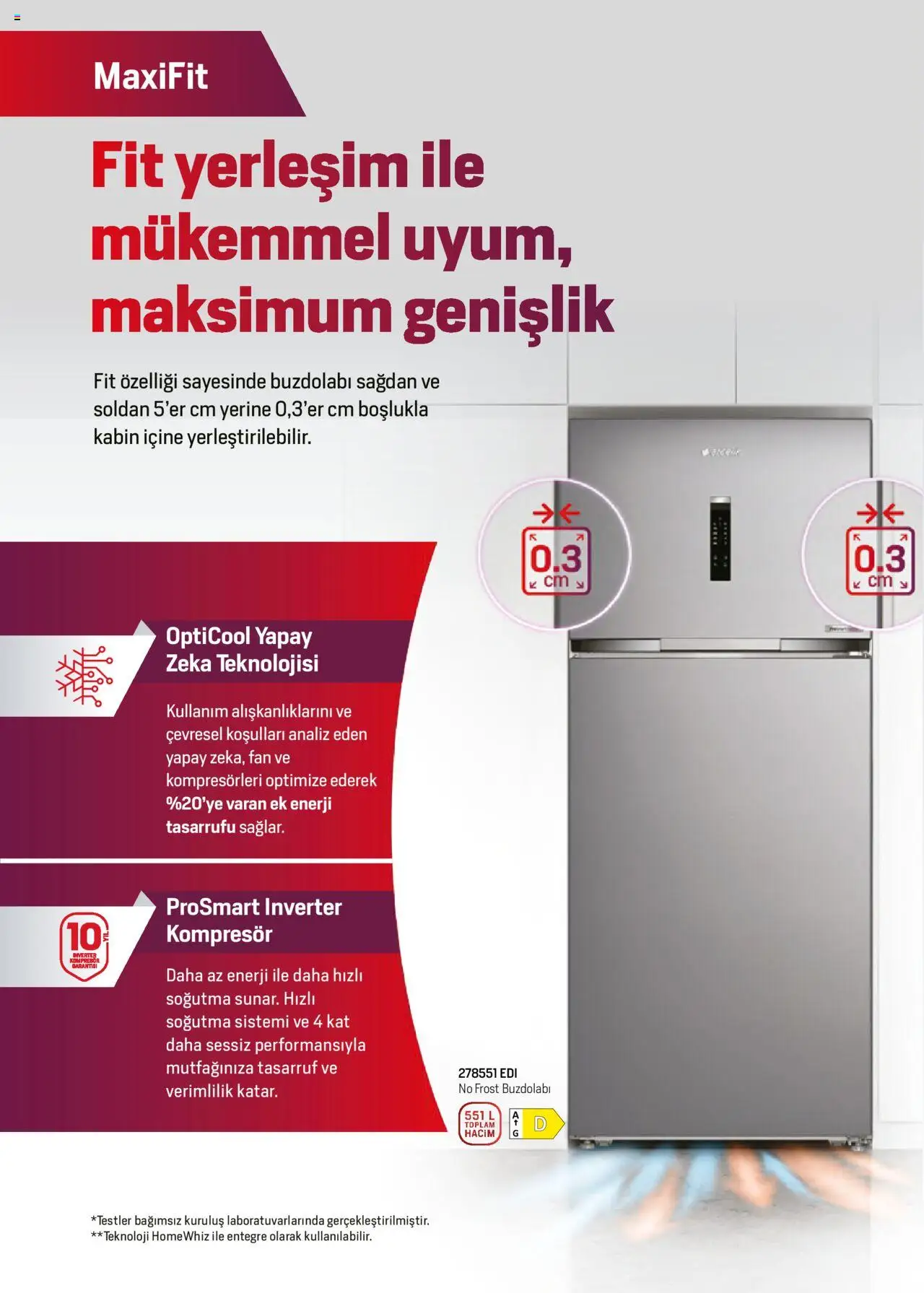 Arçelik Katalog - 01.06.2025 tarihinden itibaren geçerlidir | Sayfa: 27 | Ürünler: Buzdolabı, Fan