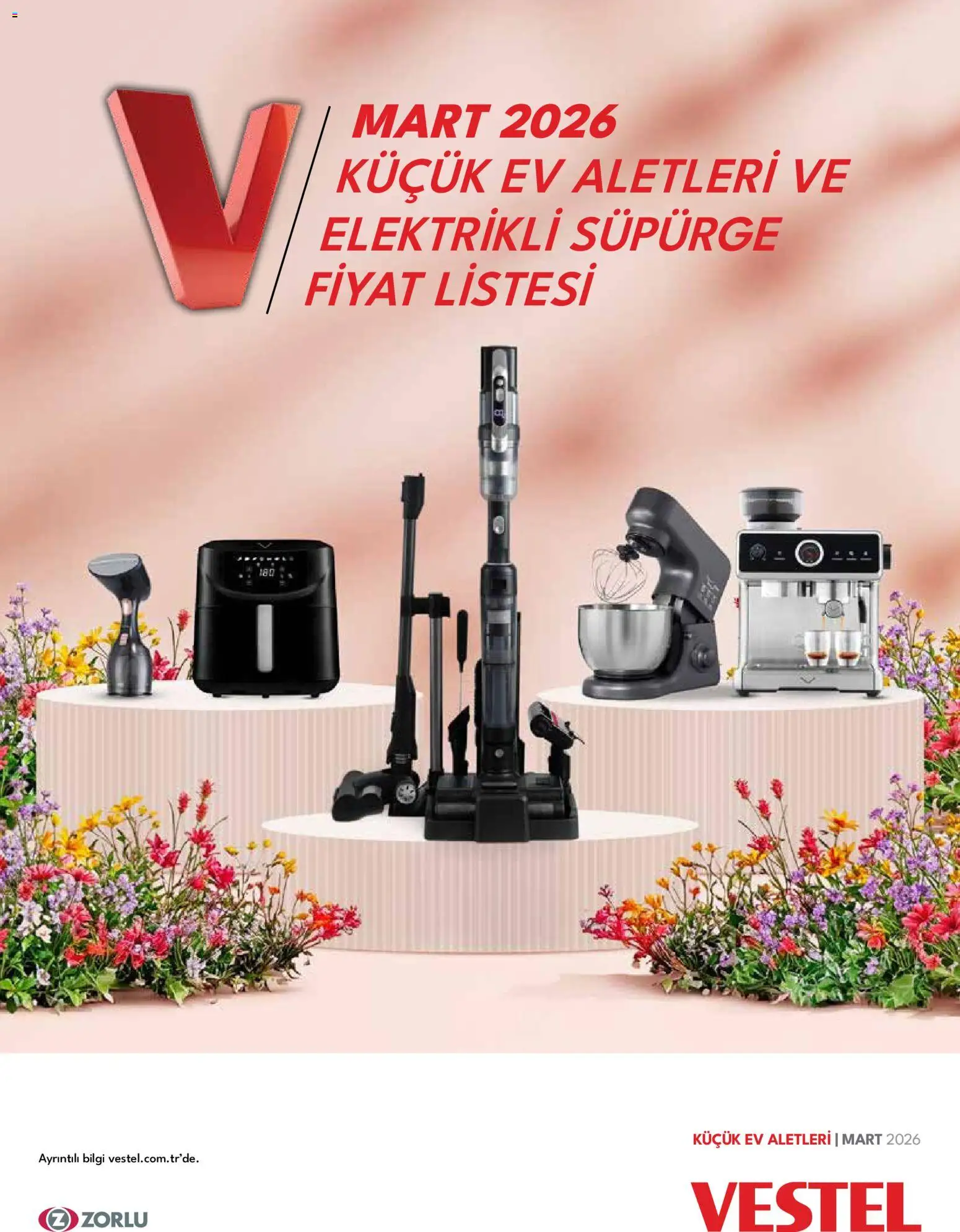 Vestel - Küçük Ev Aletleri ve Süpürgeler - 01.03.2026 tarihinden itibaren geçerlidir | Sayfa: 1 | Ürünler: Elektrikli süpürge