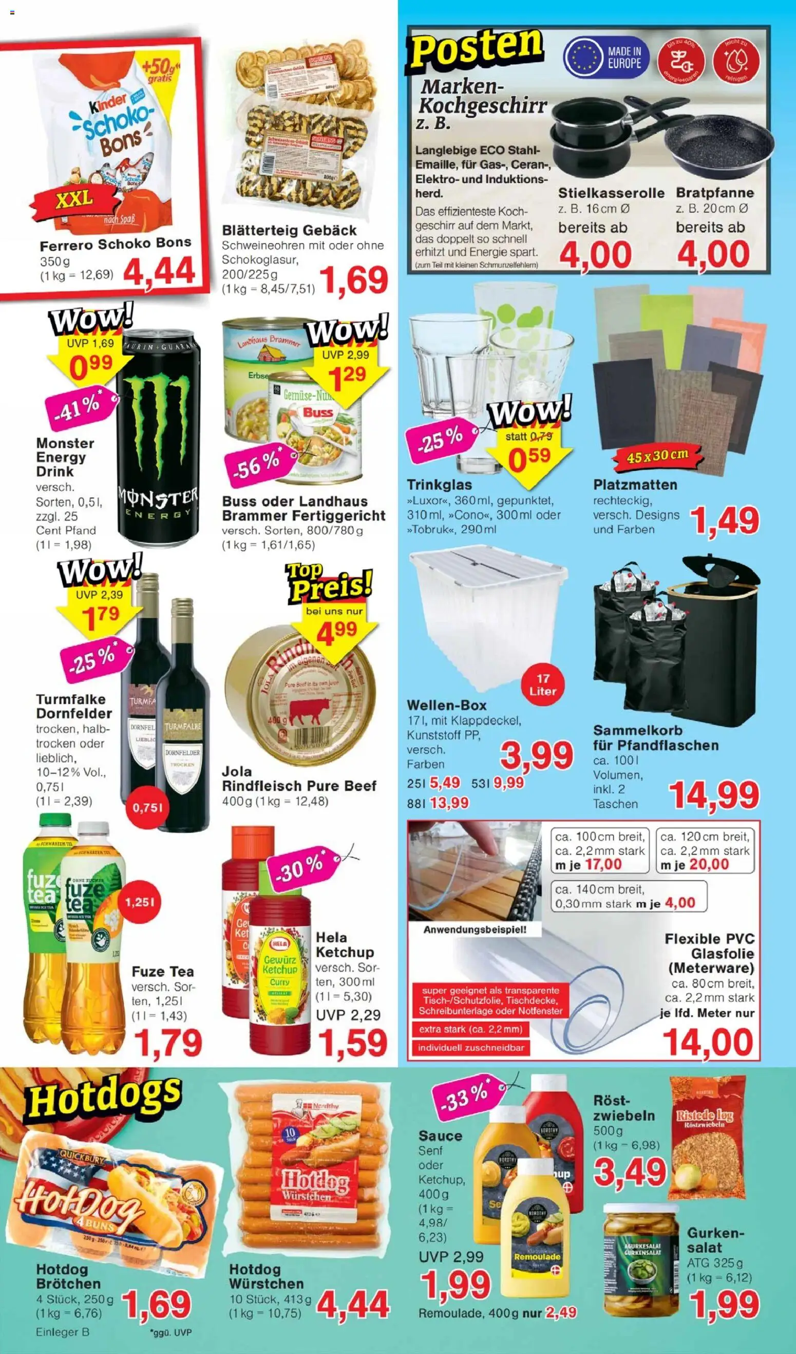 Jawoll Prospekt – gültig ab 23.02.2026 | Seite: 6 | Produkte: Fuze tea, Zwiebeln, Erbse, Rindfleisch