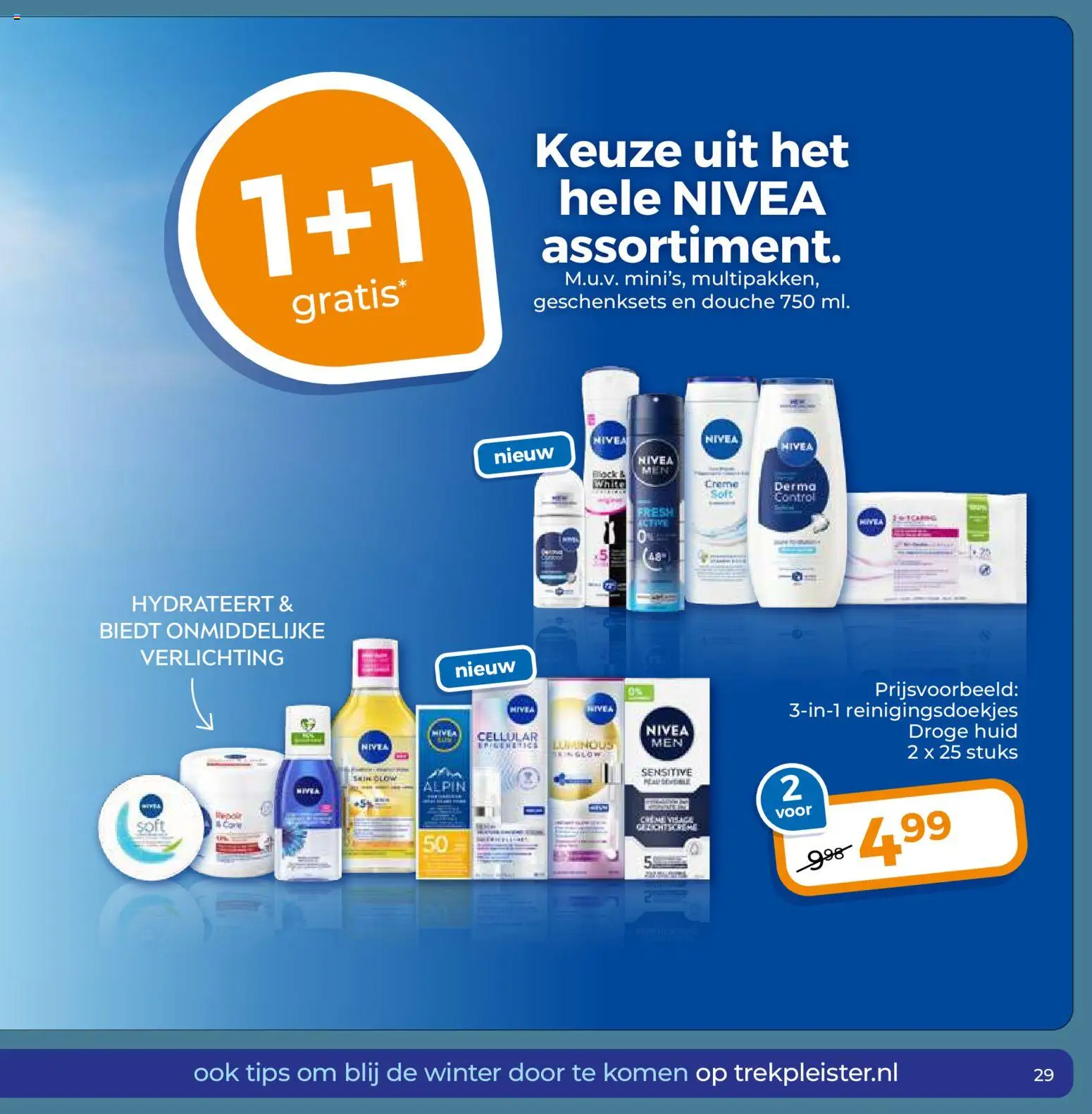 {H1} | Pagina: 29 | Producten: Douche, Verlichting, Crème