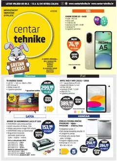Katalog Centar Tehnike - Pregled kataloga iz trgovine Centar Tehnike, vrijedi od 30.03.2026