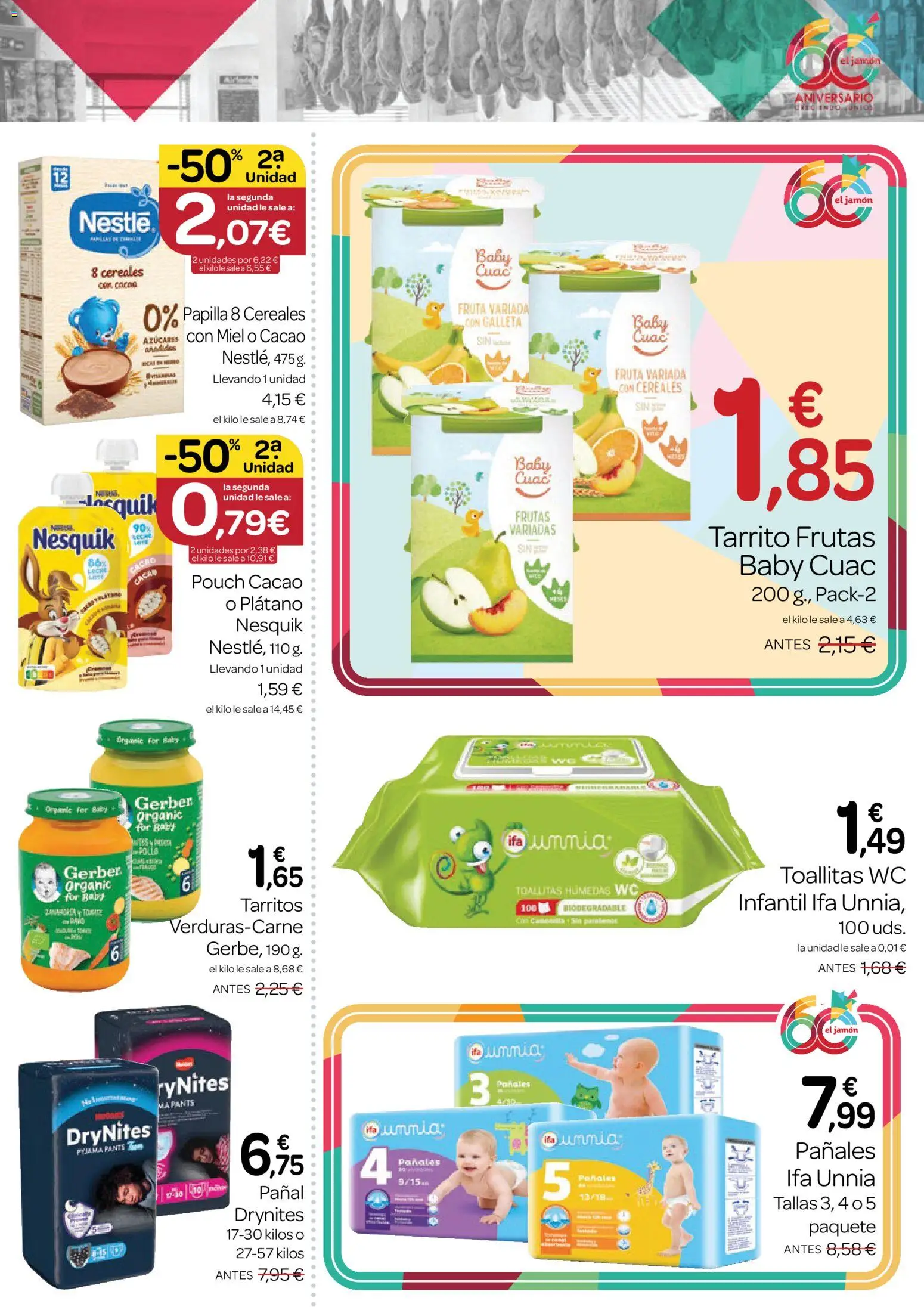 Supermercados El Jamón folleto │ válido desde el 23.04.2026 | Página: 31 | Productos: Ψηφιακή κάμερα, Cereales, Zanahoria, Φρυγανιές σικάλεως
