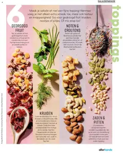  | Pagina: 31 | Producten: Kan, Noten, Salade, Koriander