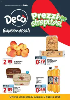 Anteprima del volantino Decò Supermercati - Foggia catalogo valido a partire dal 29.07.2025
