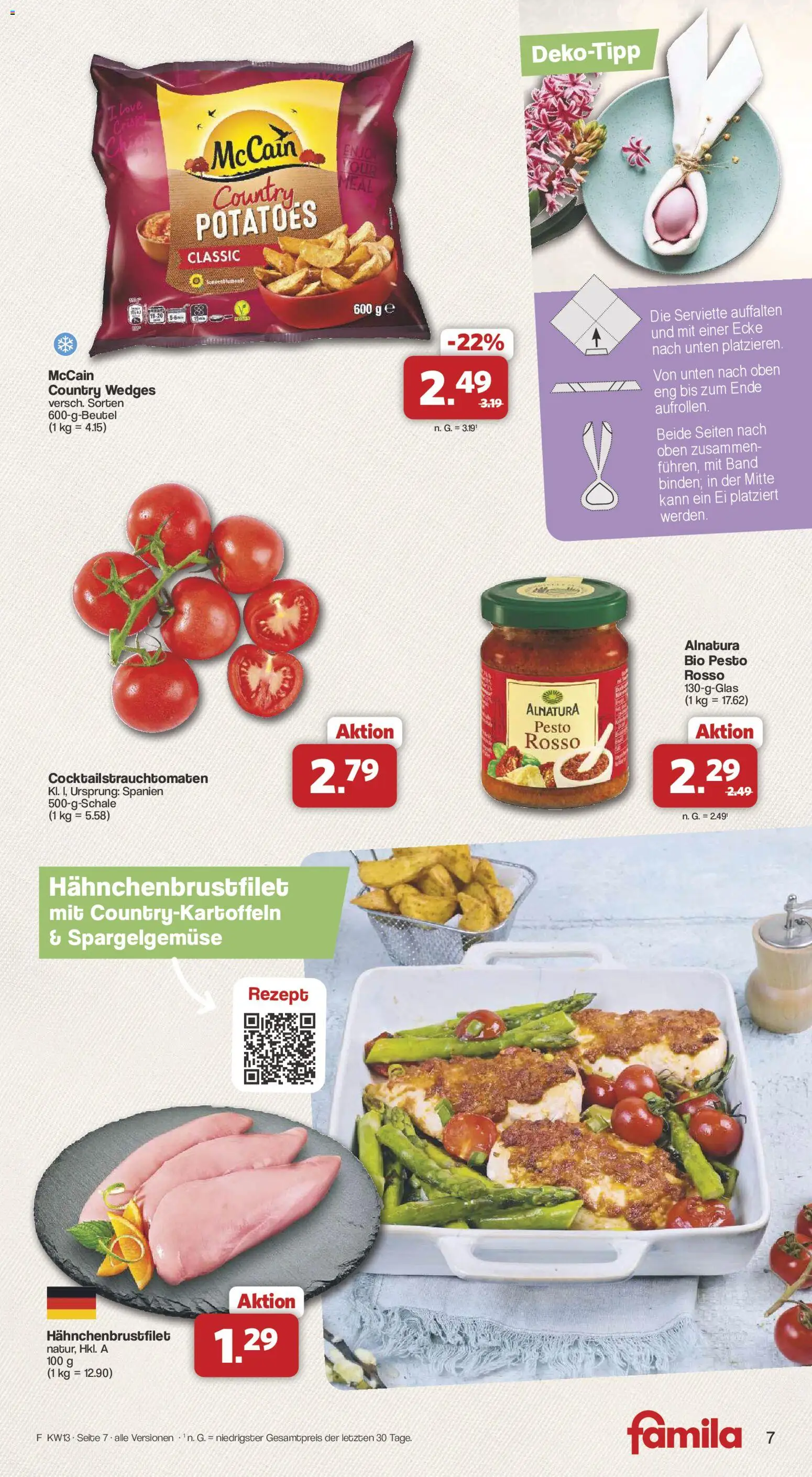 Famila Nordwest Sonderangebote – gültig ab 23.03.2026 | Seite: 7 | Produkte: McCain