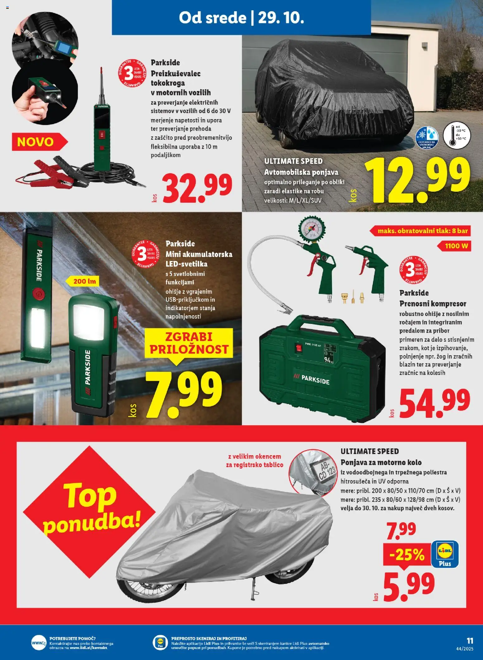 Novi Lidl katalog ponudbe – veljaven od 29.10.2025 | Stran: 23 | Izdelki: Pribor