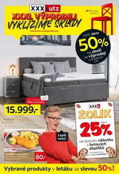 Náhled letáku XXXLutz leták - XXXL výprodej pokračuje od 05.01.2026