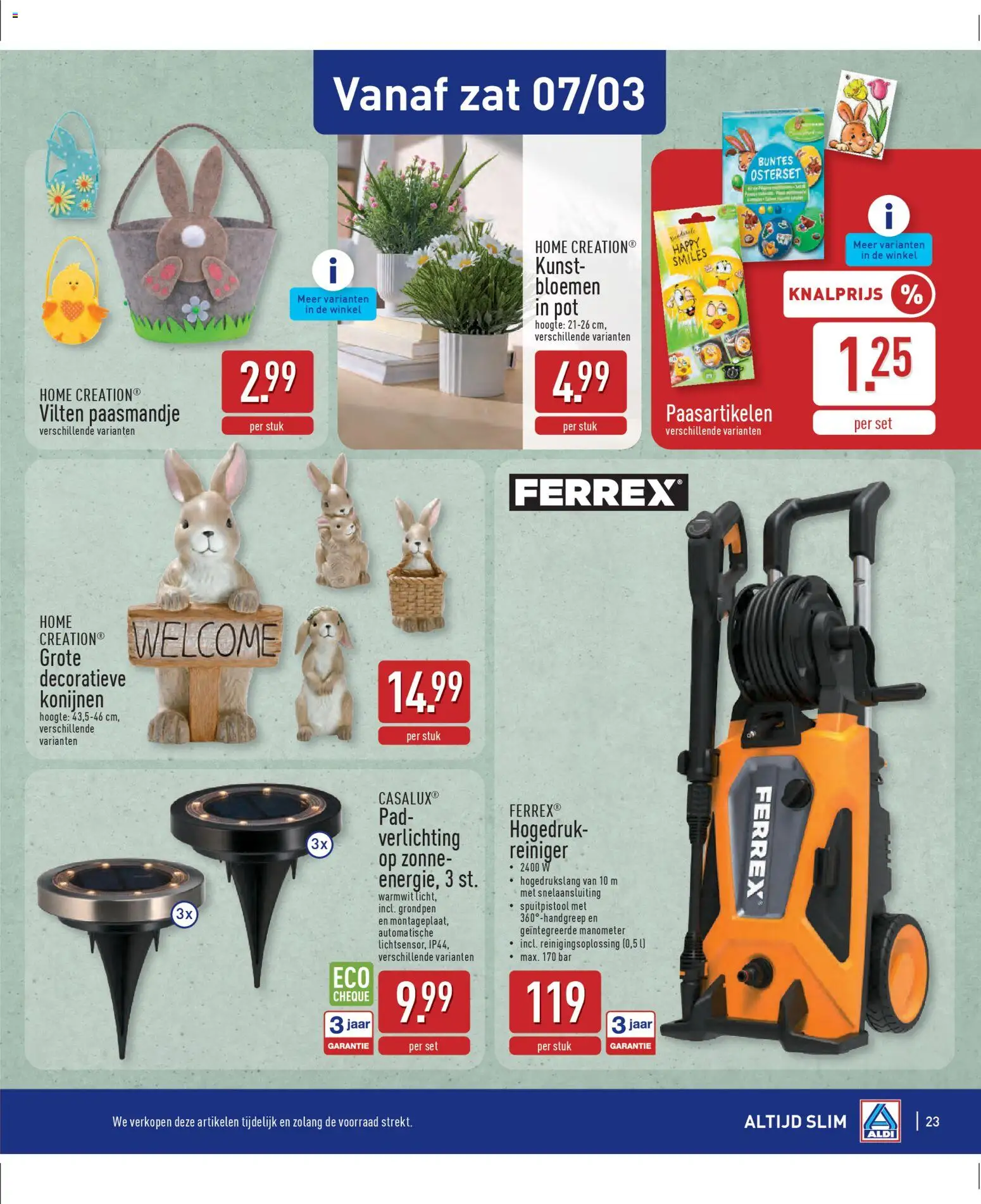 {H1} | Pagina: 23 | Producten: Bloemen, Verlichting, Pot