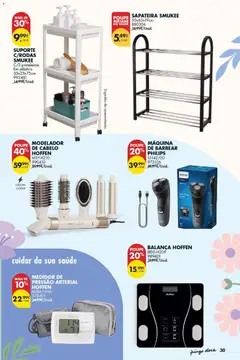 Pré-visualização SAPATEIRA SMUKEE, 50x65x19cm 880304 válido de 07.04.2026 | Página: 31 | Produtos: Monitor, Medidor de pressão, Máquina de barbear, Sapateira