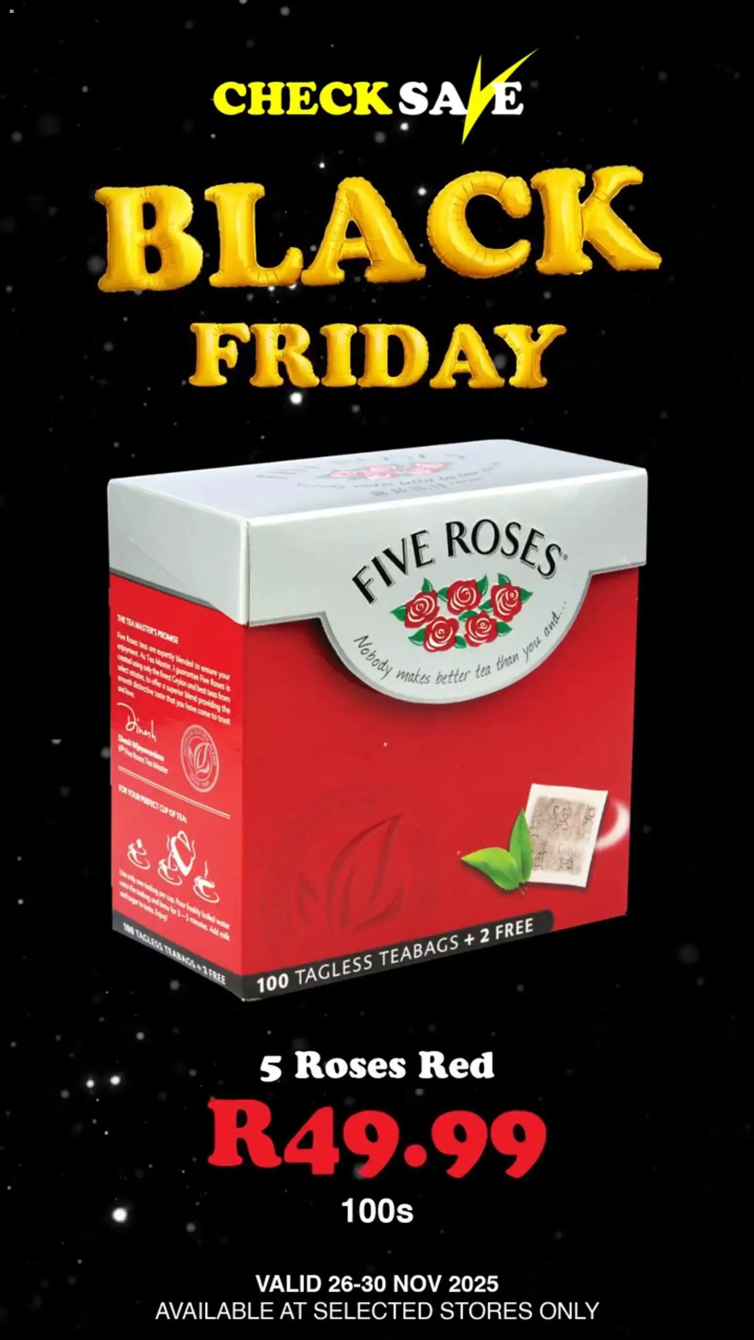 New Check Save catalogue – valid from 26.11.2025 | Page: 5 | Products: Tea