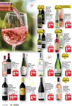 Vier Jahreszeiten Winzer eG Bad Dürkheim Riesling Q.b.A., auch trocken, 1 L ab 29.03.2026 gültig | Seite: 24 | Produkte: Merlot, Bad, Doppio Passo, Wein