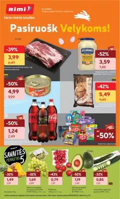 Rimi leidinys galioja nuo 31.03.2026