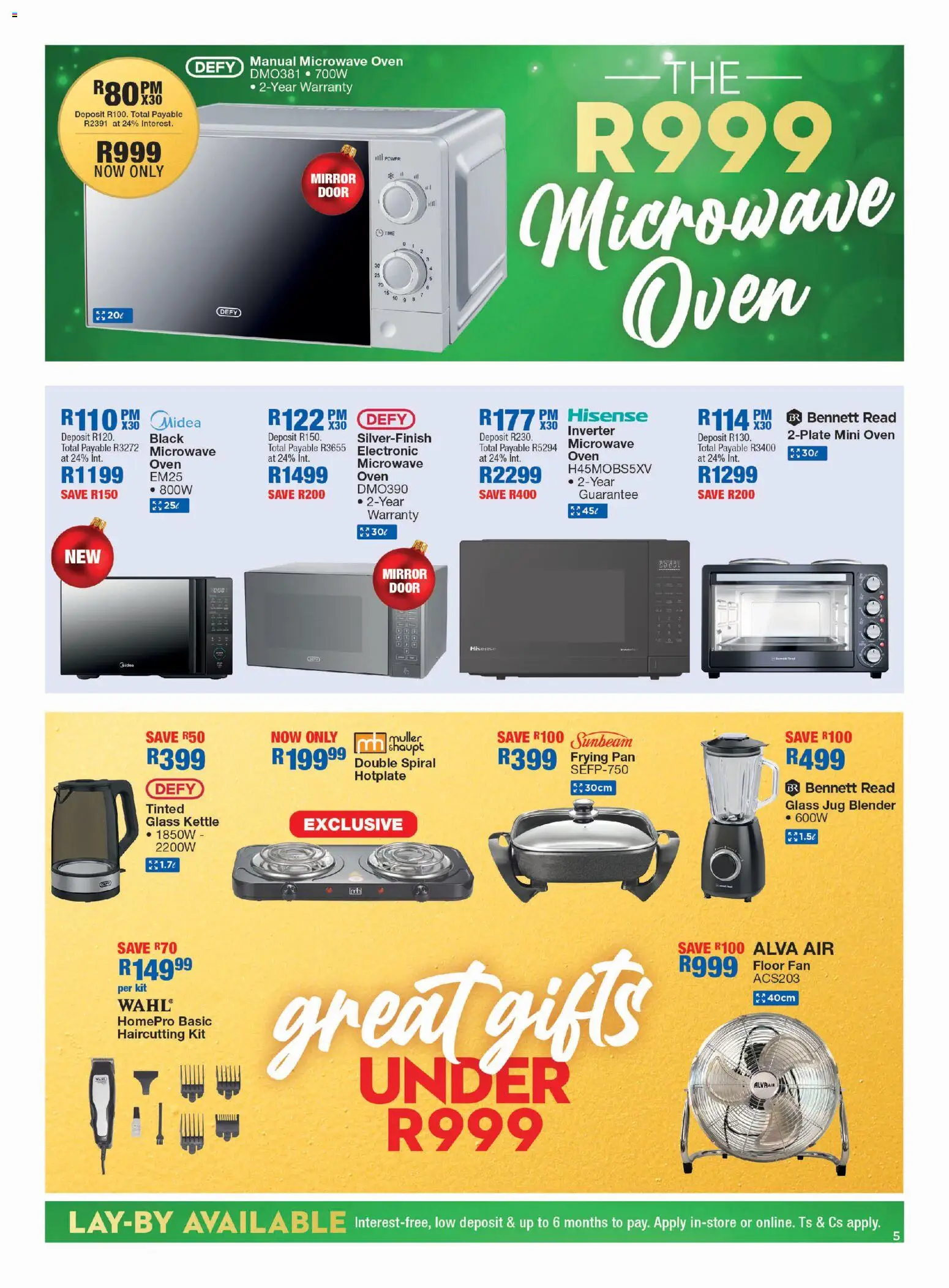 New OK Furniture catalogue – valid from 03.11.2025 | Page: 5 | Products: Oven, Fan, Mirror, Blender