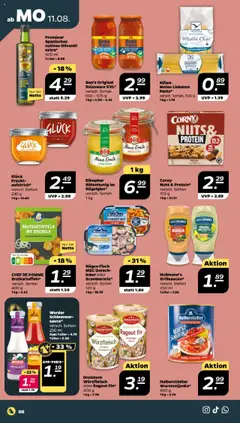 Netto Prospekt 	 - gültig ab dem 11.08.2025 | Seite: 8 | Produkte: Fisch, Wurst, Knoblauch, Erdbeeren