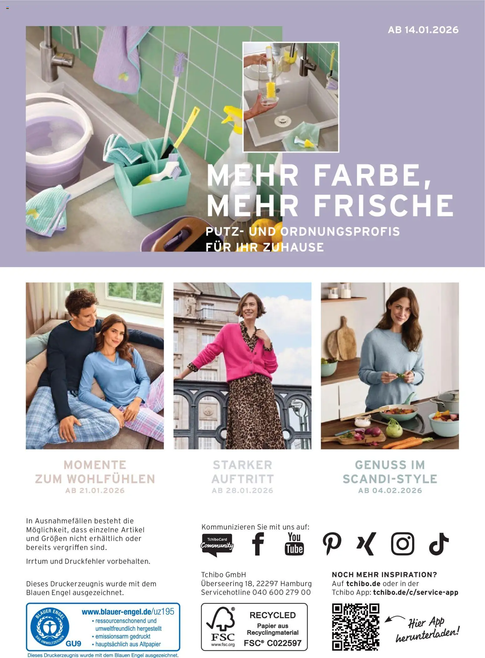 Prospekt Tchibo Back to gym – gültig ab 07.01.2026 | Seite: 39