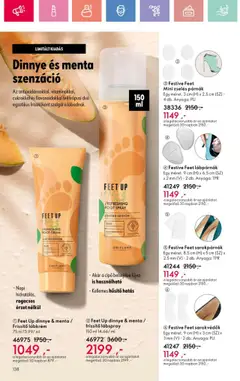 Oriflame akciós ujság - amely érvényes a következő dátumtól: 06.07.2025 | Oldal: 138 | Termékek: Dinnye