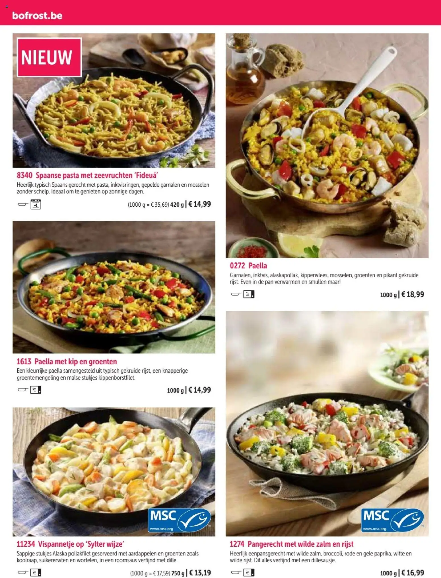 {H1} | Pagina: 92 | Producten: Zalm, Rijst, Kekszek, Pan