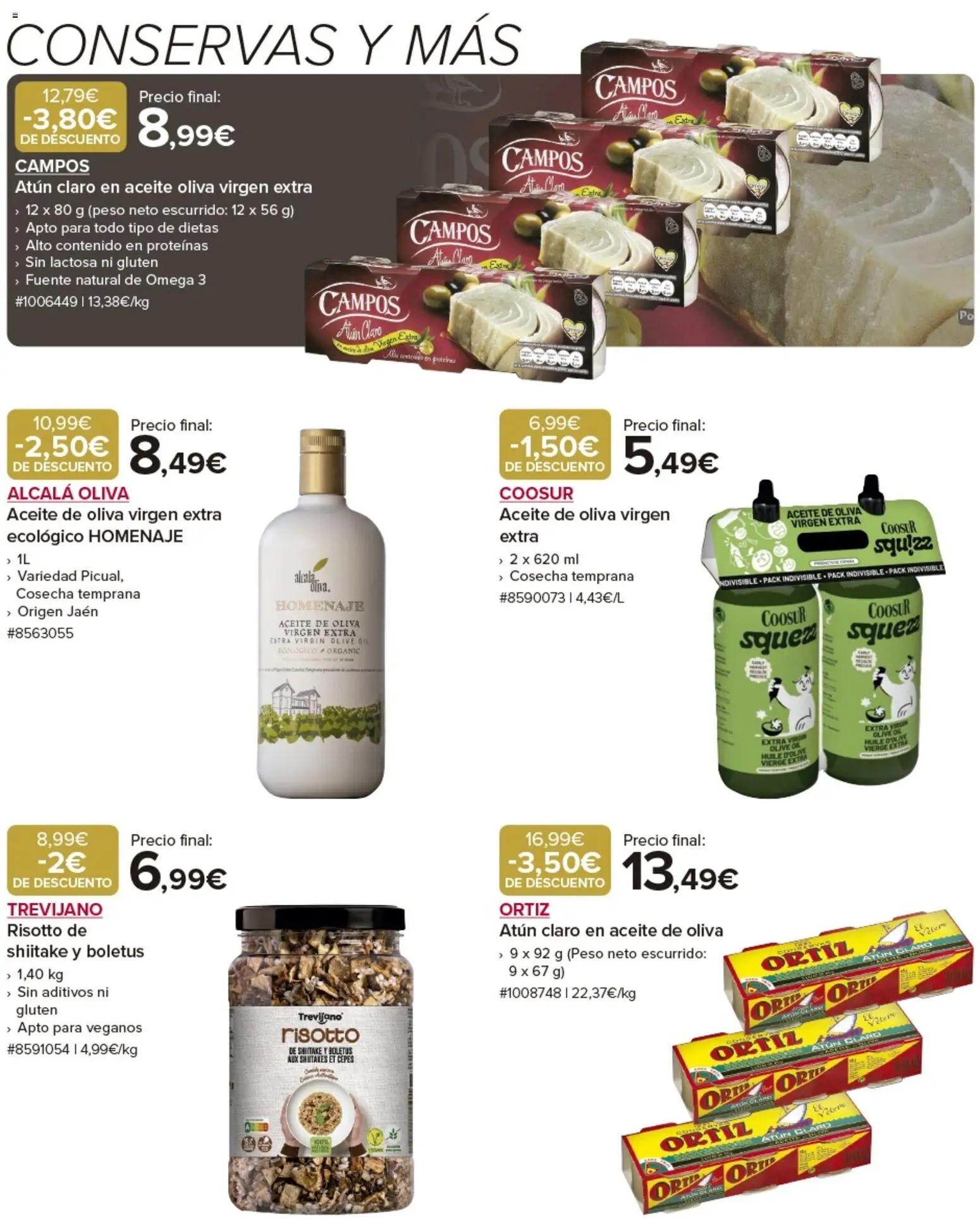 Costco catálogo │ válido desde el 06.03.2026 | Página: 7 | Productos: Δοχείο φοντί, Aceite de oliva virgen extra, Peso, Atún claro