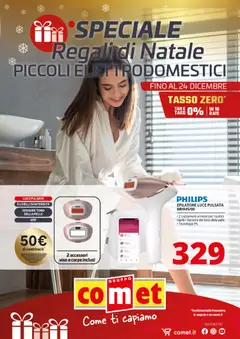 Anteprima del volantino Comet Piccoli Elettrodomestici catalogo valido a partire dal 01.12.2025