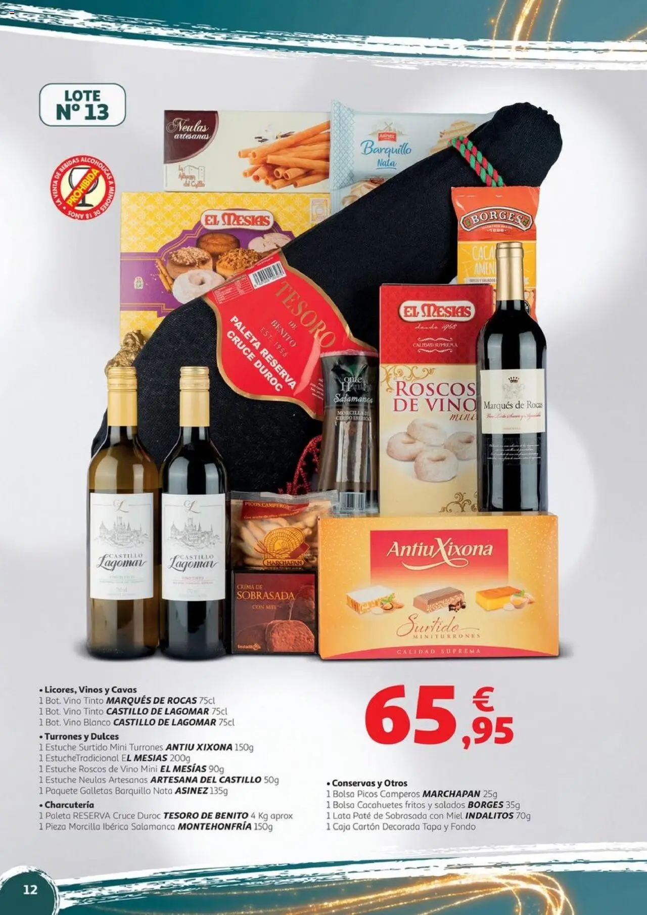 Alcampo - Alicante y Murcia │ válido desde el 06.11.2025 | Página: 12 | Productos: Ψηφιακή κάμερα, Paté, Bolsa, Sobrasada