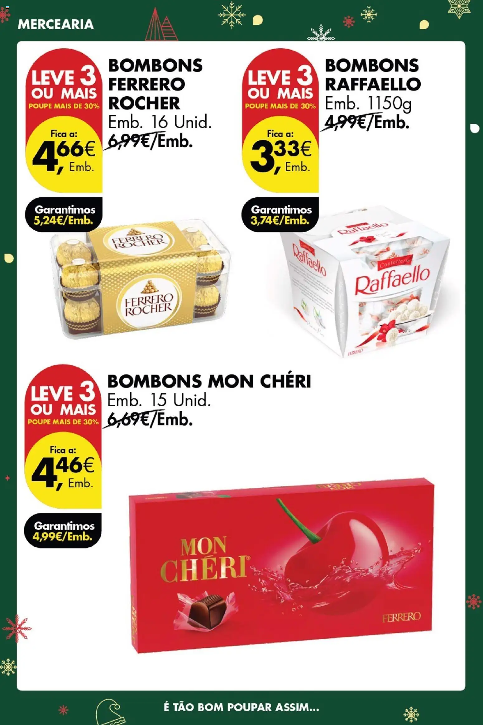 Pingo Doce Poupe este Fim de Semana │ válido de 19.12.2025 | Página: 28 | Produtos: Ferrero rocher, Chocolate