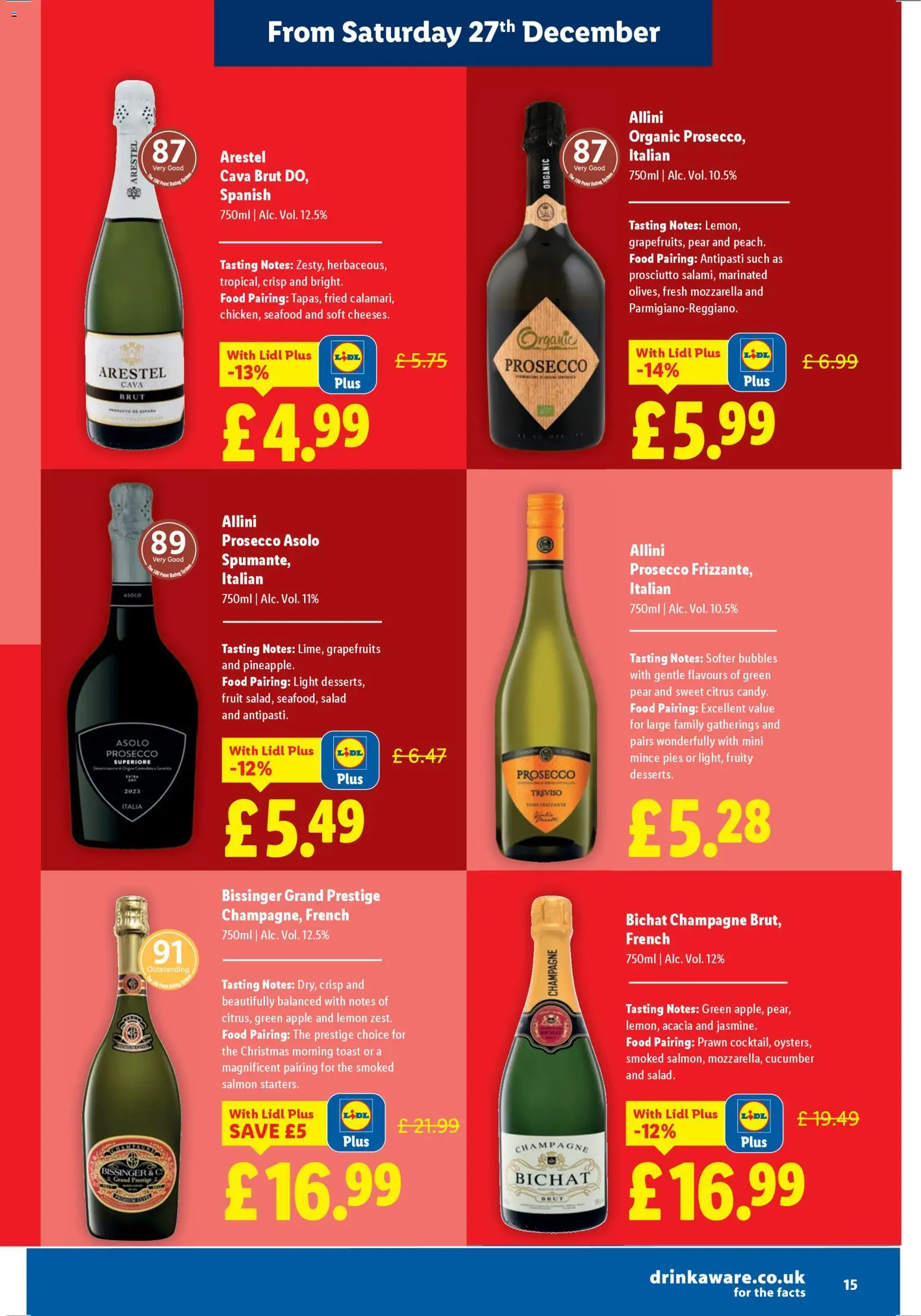 {H1} | Page: 15 | Products: Salmon, Szarvas comb, Salad, Champagne