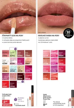 Nové Avon akcie – leták je platný od 01.09.2025 | Strana: 57 | Produkty: Luster, Lesk na pery