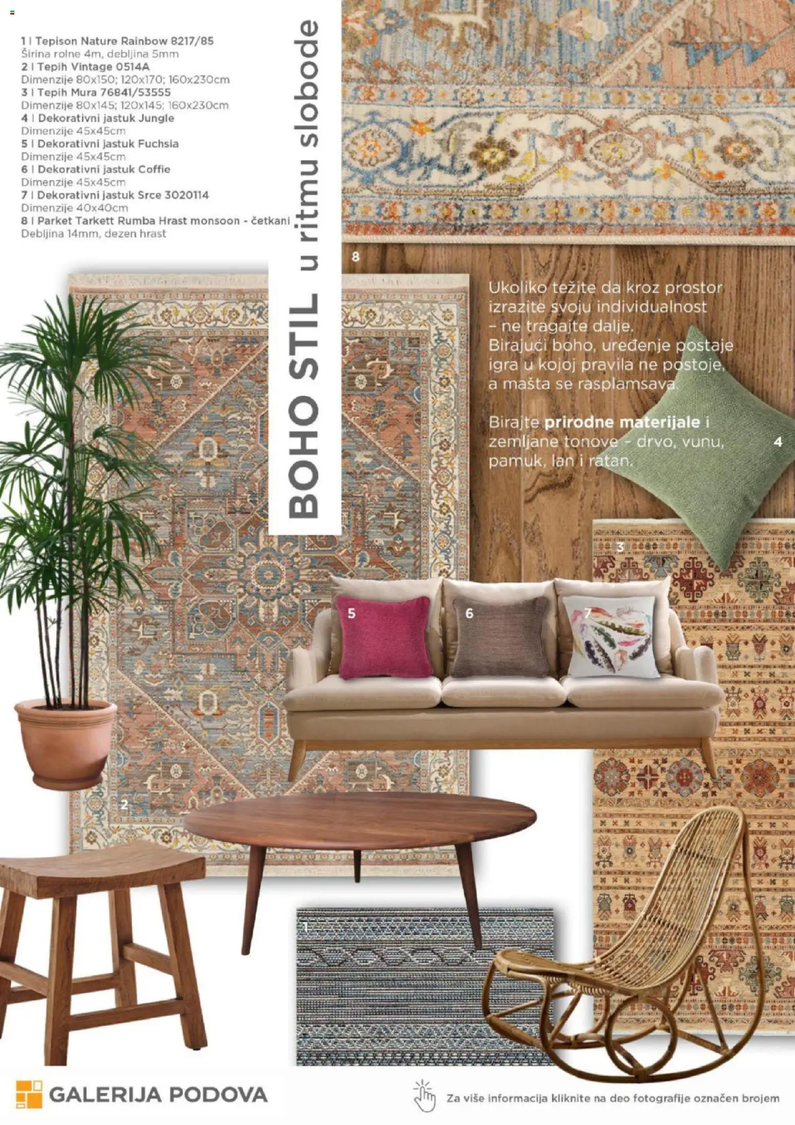 Galerija Podova katalog - važi od 01.12.2025 | Strana: 4 | Proizvode: Jastuk, Tepih
