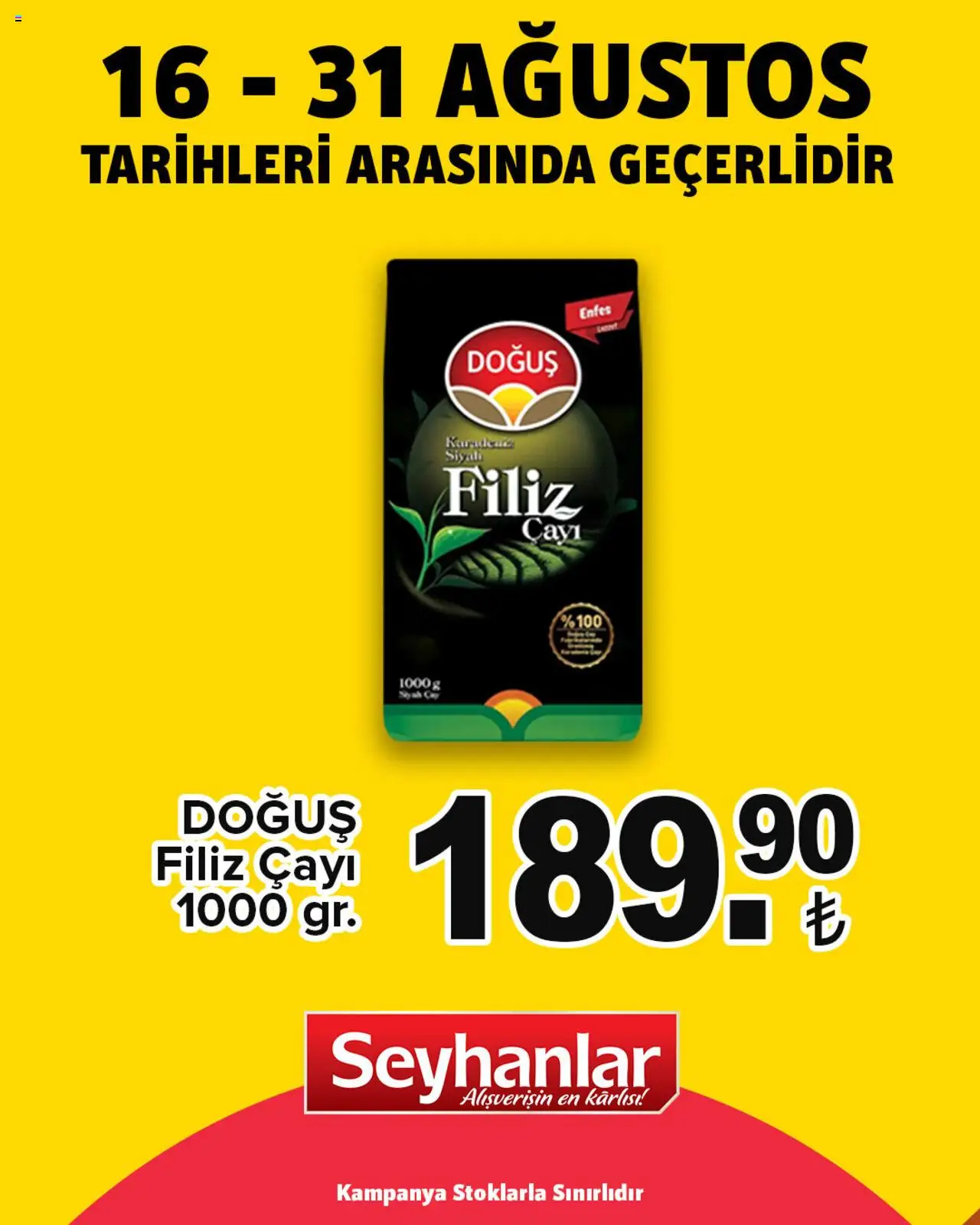Seyhanlar Market Katalog - 16.08.2025 tarihinden itibaren geçerlidir | Sayfa: 3