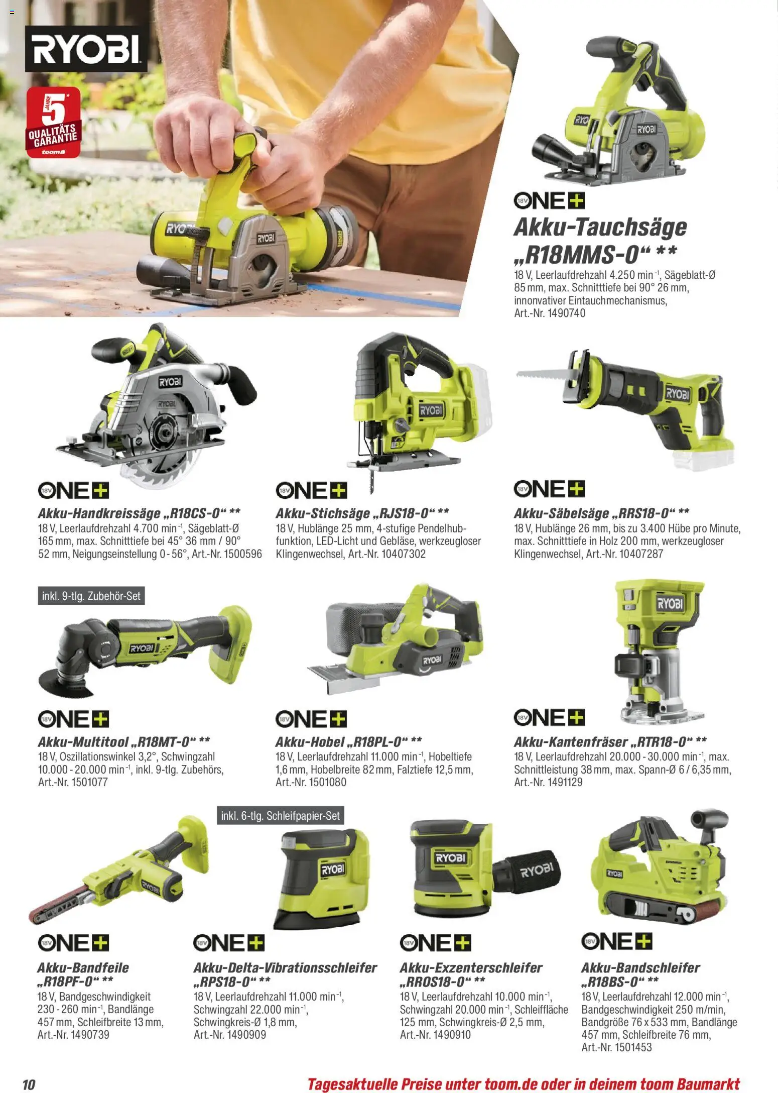 Toom Baumarkt Maschinen & Werkstatt 2026 – gültig ab 01.01.2026 | Seite: 10