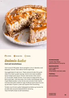 Forhåndsvisning av Joker Inspirerende bakehefte gyldig fra 16.09.2025 | Side: 33 | Produkter: Olje, Brisača za plažo, Vask, Sukker