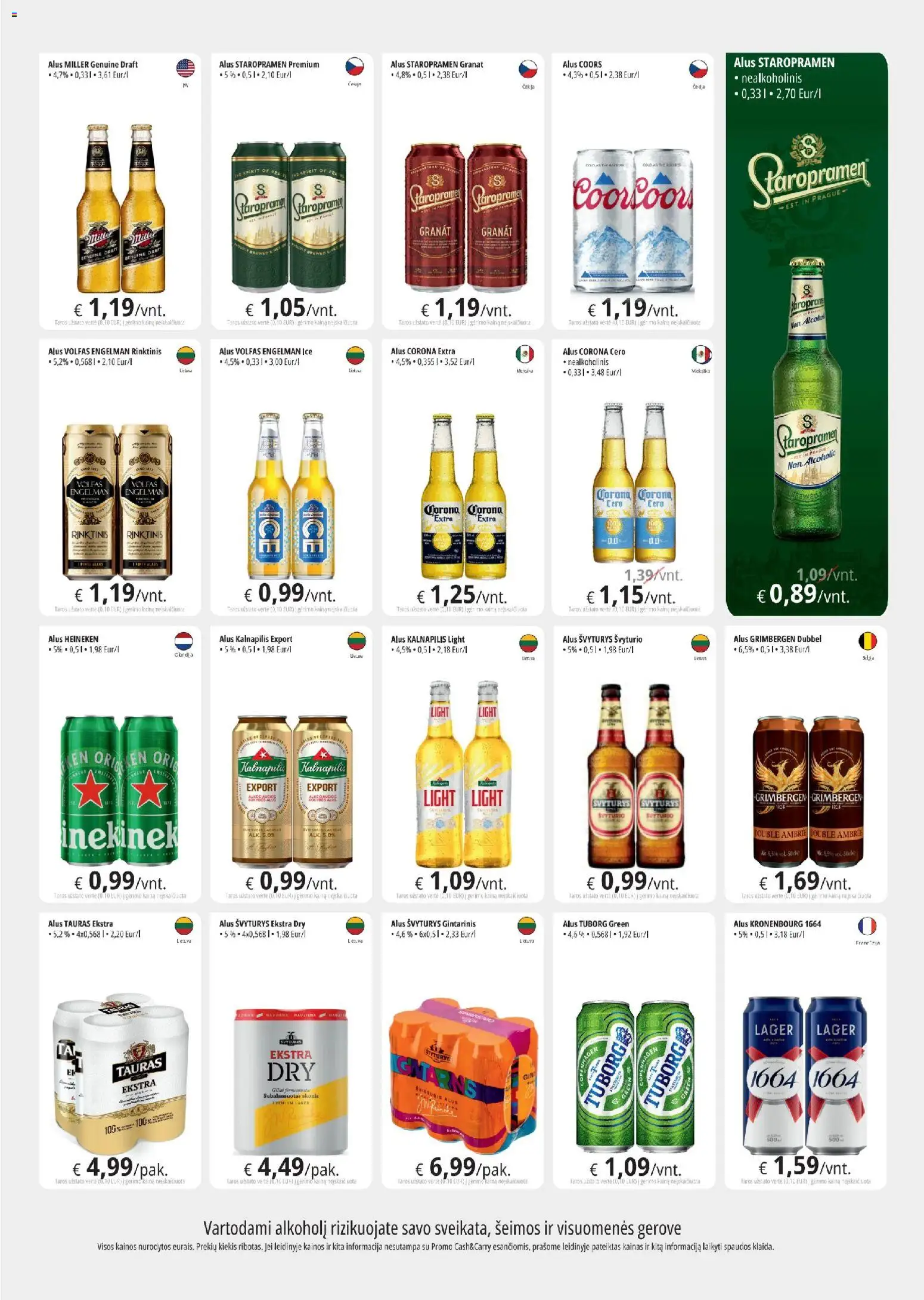 ePromo akcijos nuo 29.10.2025 | Puslapis: 3 | Prekių: Alus