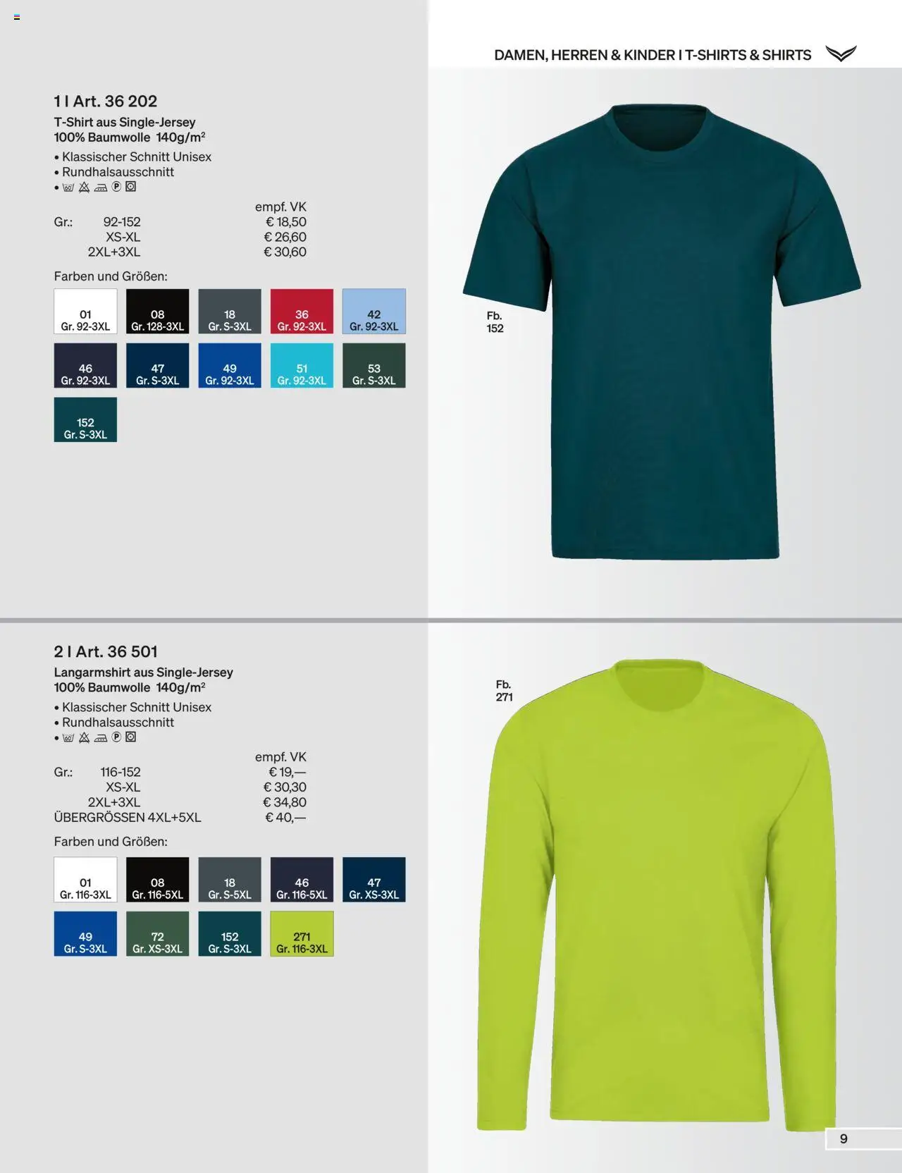 Trigema Prospekt 	 – gültig ab 01.09.2025 | Seite: 9