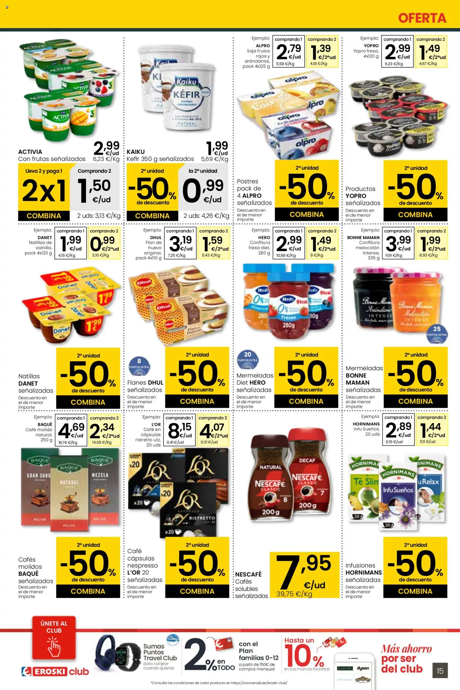 Eroski - Center │ válido desde el 29.01.2026 | Página: 15 | Productos: Café, Café molido, Fresas, Té