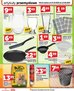 Topaz Gazetka od 31.07.2025 | Strona: 30 | Produkty: Szklanka, Dzbanek, Artykuły przemysłowe, Patelnia