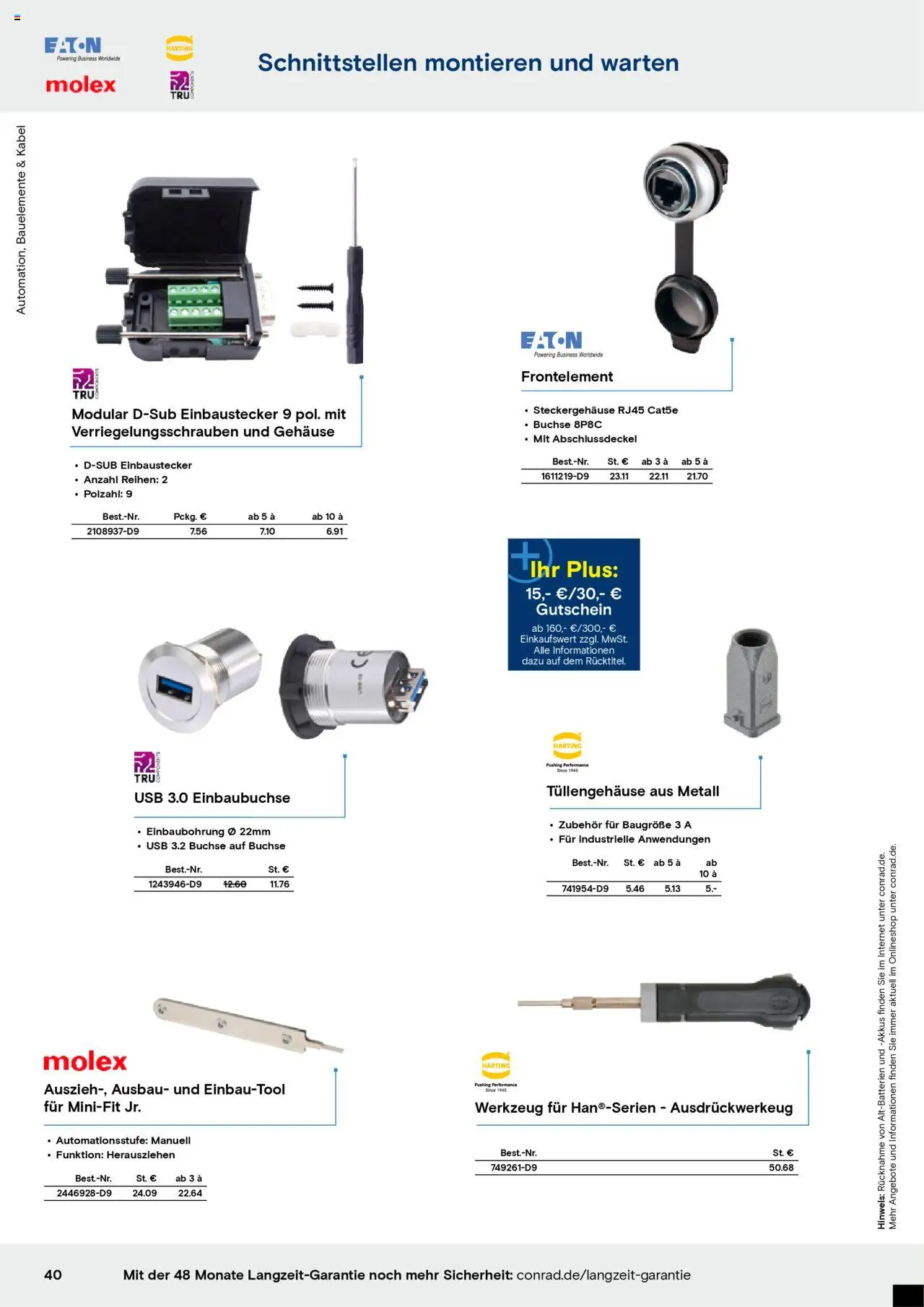 Conrad - Markenkatalog - gültig ab dem 25.08.2025 | Seite: 42 | Produkte: Kabel, USB